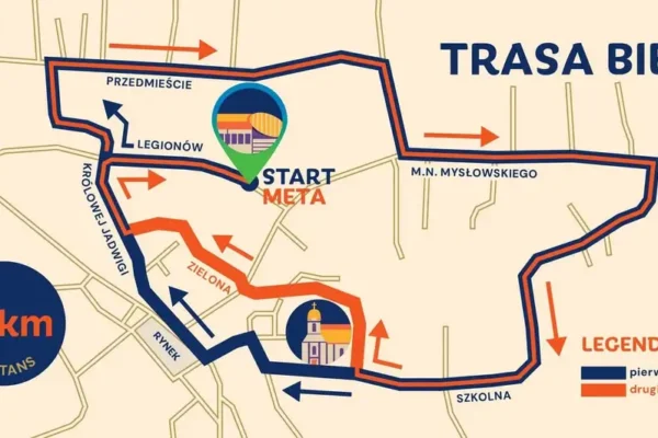 IX Bieg Uliczny w Brzostku – znamy trasę! 5 km, dwie pętle i start już 27 września