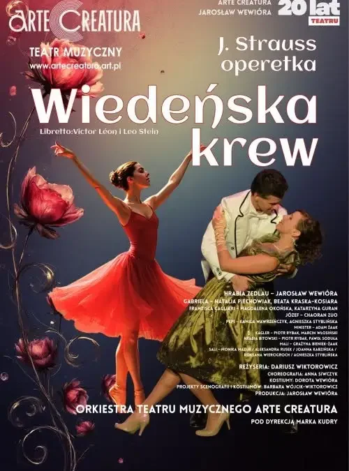Operetka „Wiedeńska krew” w Dębicy – Arte Creatura Teatr Muzyczny