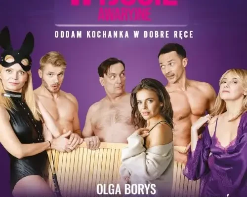 Spektakl „Wyjście awaryjne – oddam kochanka w dobre ręce” w Dębicy