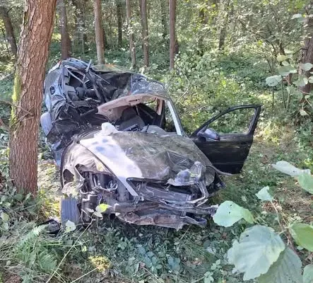 Śmiertelny wypadek drogowy w Machowej – akcja służb ratunkowych