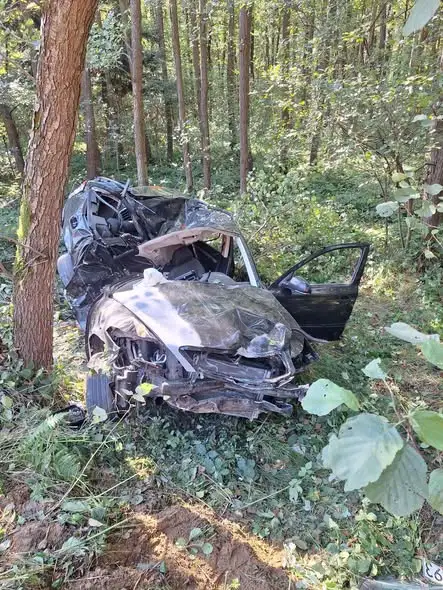 Śmiertelny wypadek drogowy w Machowej – akcja służb ratunkowych