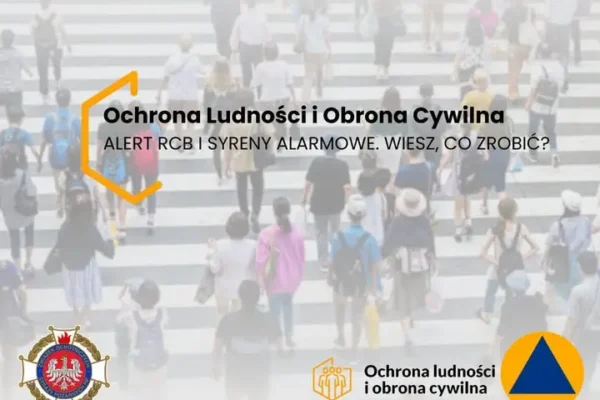 Alert RCB i syreny alarmowe – jak właściwie zareagować w sytuacji zagrożenia?