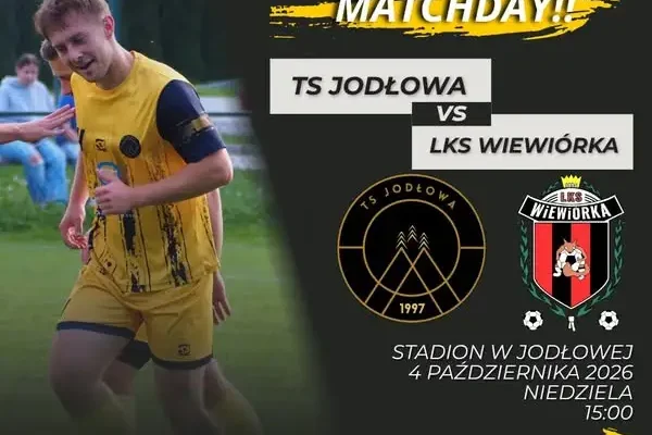 TS Jodłowa zmierzy się z LKS Wiewiórka. Mecz już 4 października