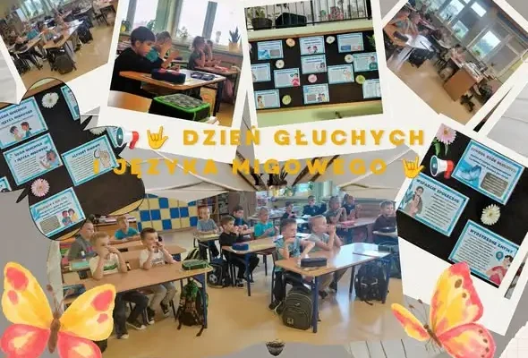 Dzień Głuchych i Języka Migowego w Szkole Podstawowej nr 5 w Dębicy