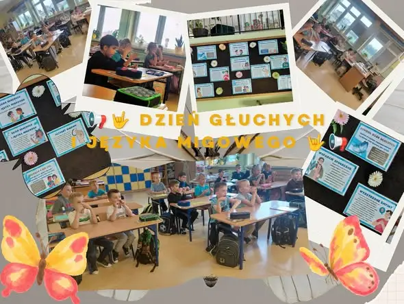 Dzień Głuchych i Języka Migowego w Szkole Podstawowej nr 5 w Dębicy