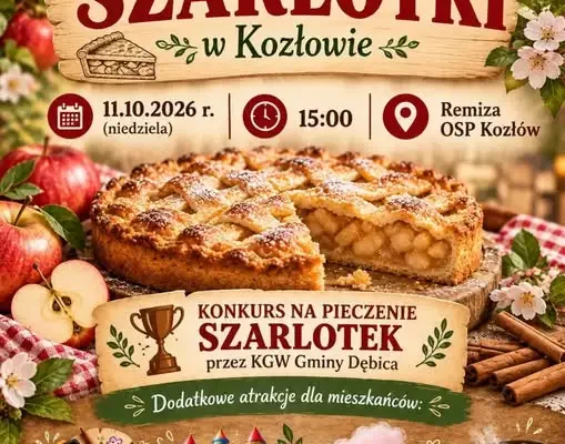 Święto Szarlotki w Kozłowie – 11 października 2026 r.