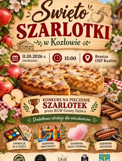 Święto Szarlotki w Kozłowie – 11 października 2026 r.