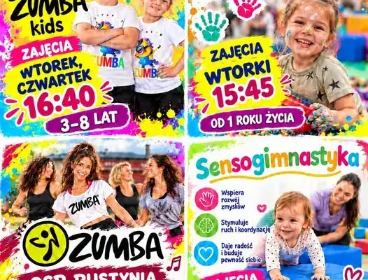 Zumba, sensoplastyka i gimnastyka – nowe zajęcia w Domu Kultury w Pustkowie-Osiedlu