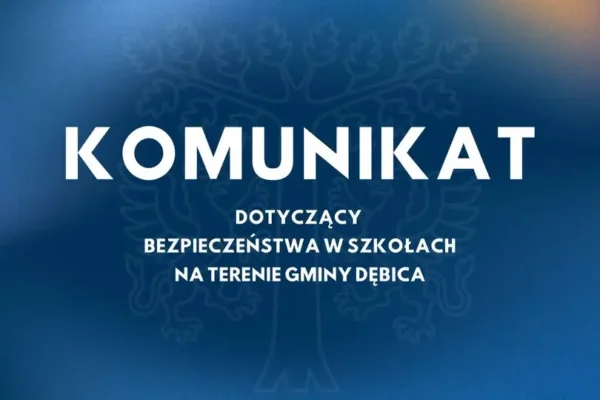 Gmina Dębica: wzmożone środki bezpieczeństwa w szkołach po niepokojących sygnałach w internecie