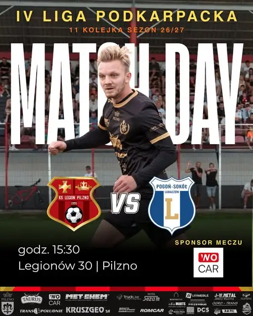 Legion Pilzno kontra Pogoń-Sokół Lubaczów – dziś mecz na Legionów