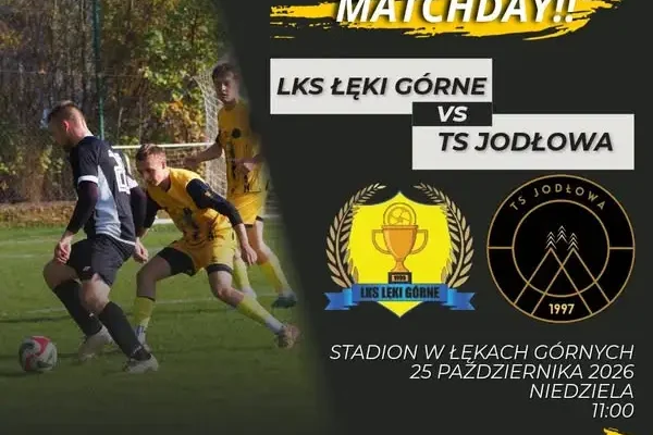 LKS Łęki Górne zagra z TS Jodłowa – ostatni mecz rundy jesiennej