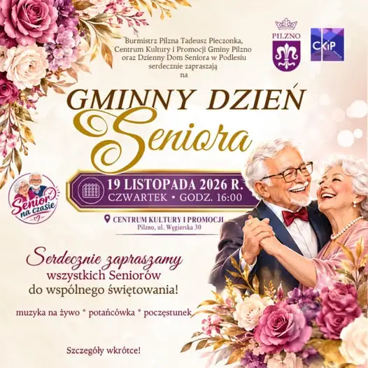 Gminny Dzień Seniora w Pilźnie – wspólne świętowanie 19 listopada