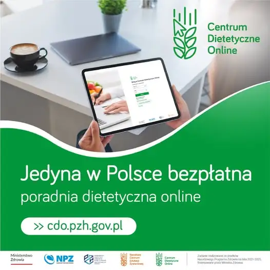 Bezpłatne konsultacje dietetyczne online dla mieszkańców Gminy Dębica