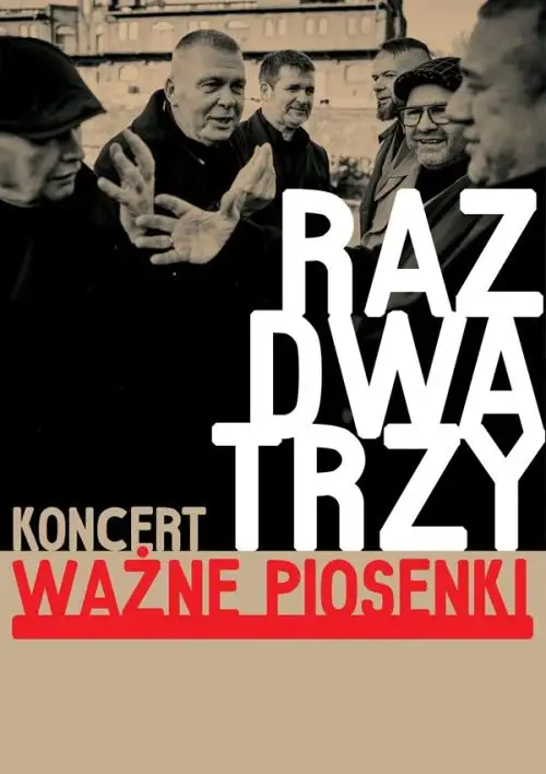 Raz Dwa Trzy zagra w Dębicy – koncert „Ważne piosenki” w lutym 2027